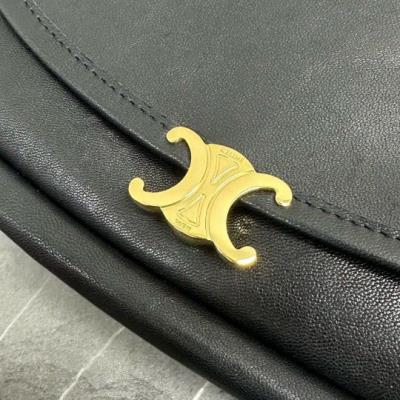 wholesale quality celine halfmoon bag 103737 black